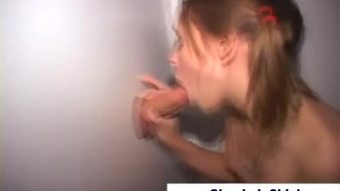 Comel muda glory hole