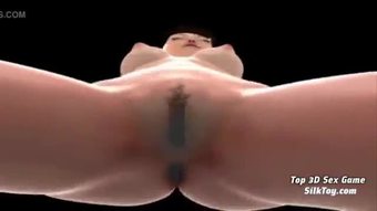 3D seks fuck lesbian dada kecil adik-beradik