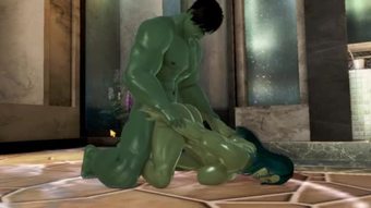 Madu pilih hulk vs Dia-hulk.