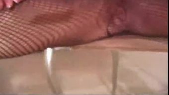 Mengusap simone di pantyhose